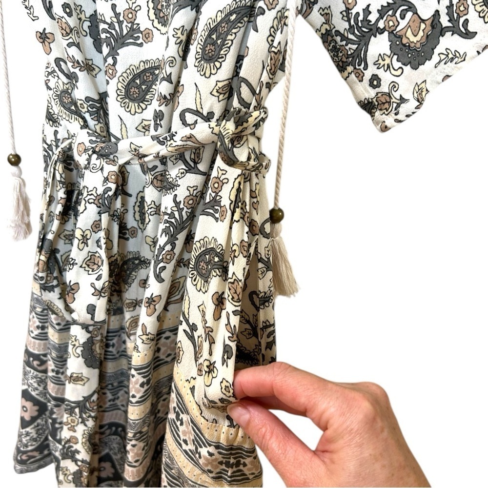 Spell & The Gypsy Collective, NWT, Women’s ‘Journey Romper’ in Ash, White, Small - Picture 13 of 16